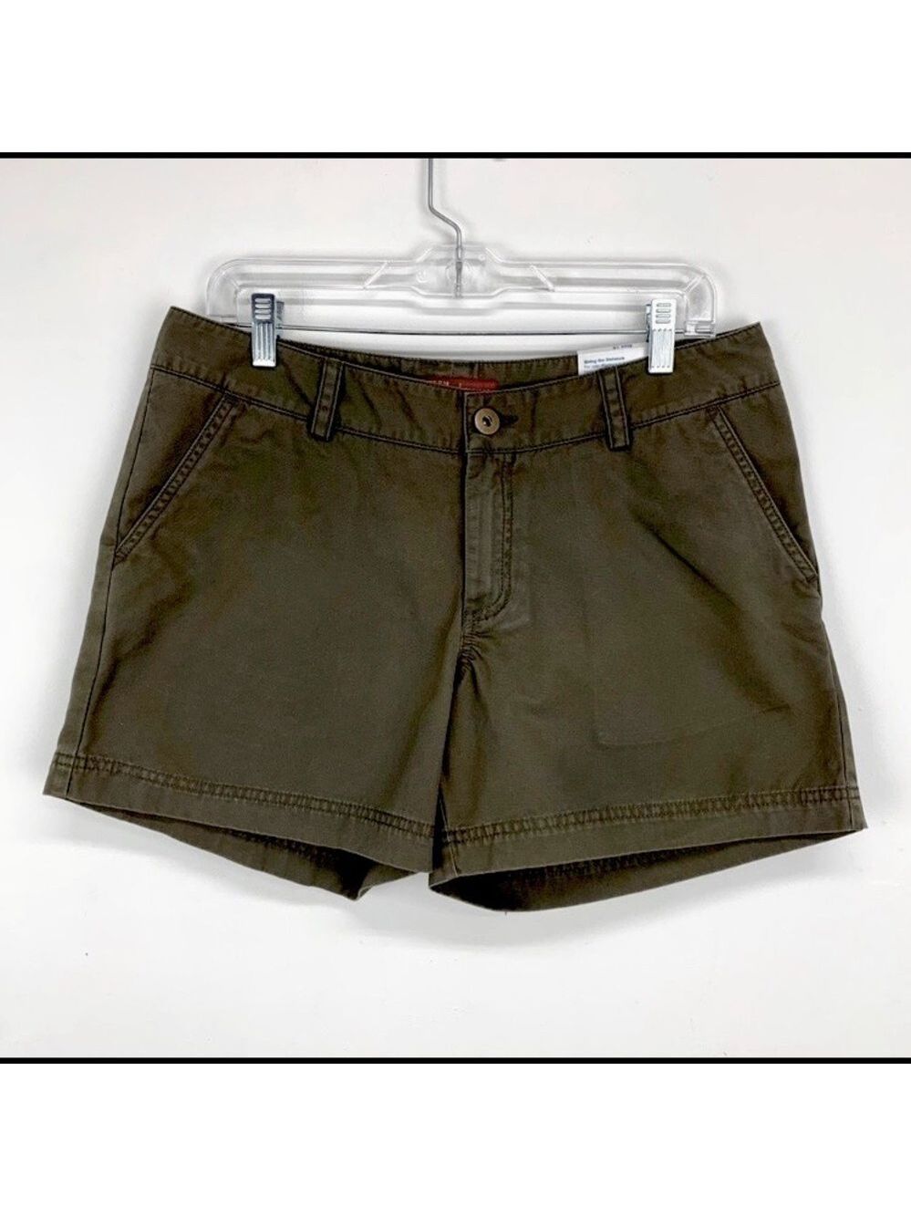 Eastern mountain sports army green chino S… - Picture 5 of 14